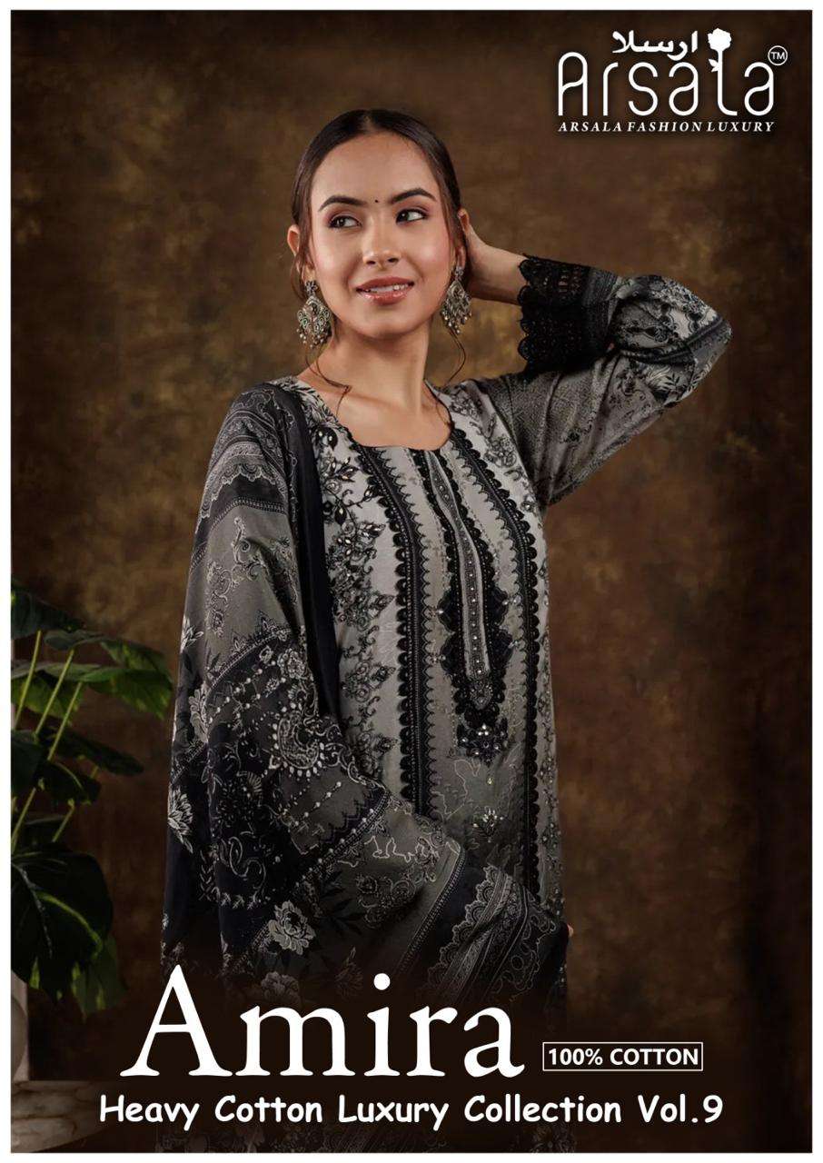 AMIRA HEAVY COTTON VOL 9 ARSALA FASHION